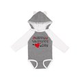 thumbnail image 1 of Inktastic Happy Valentines Day red hearts and arrow Boys or Girls Long Sleeve Baby Bodysuit, 1 of 5