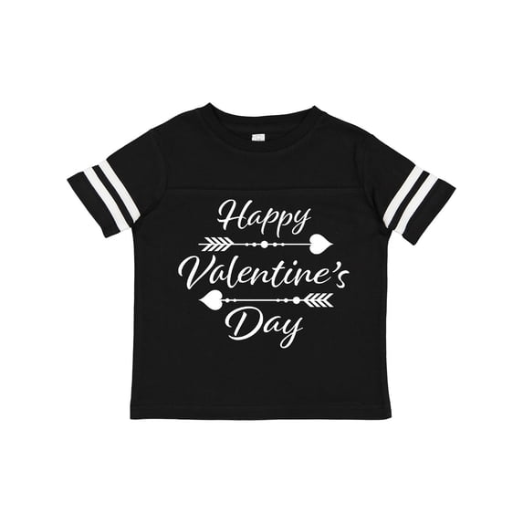 Inktastic Happy Valentines Day with Arrows Boys or Girls Toddler T-Shirt