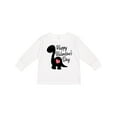 thumbnail image 1 of Inktastic Happy Valentines Day with Dinosaur Silhouette and Heart Boys or Girls Long Sleeve Toddler T-Shirt, 1 of 5