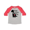 thumbnail image 1 of Inktastic Happy Valentines Day with Dinosaur Silhouette and Heart Boys or Girls Toddler T-Shirt, 1 of 5