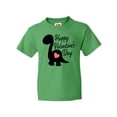 thumbnail image 1 of Inktastic Happy Valentines Day with Dinosaur Silhouette and Heart Youth T-Shirt, 1 of 5