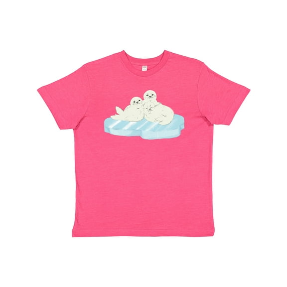 Inktastic Harp Seal Youth T-Shirt