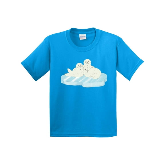 Inktastic Harp Seal Youth T-Shirt