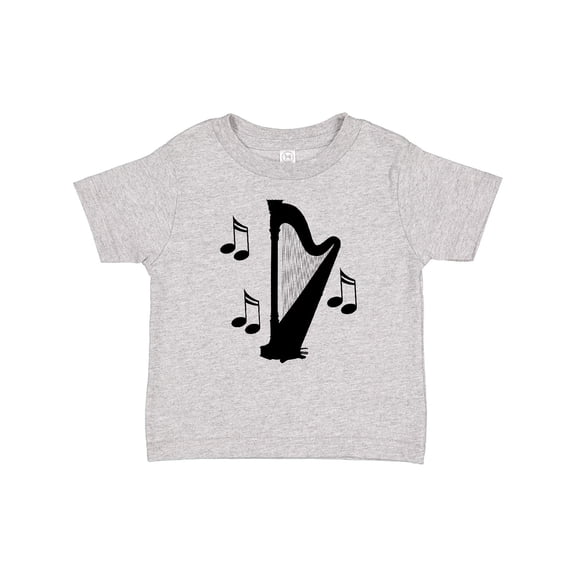 Inktastic Harp Silhouette Music Gift Boys or Girls Baby T-Shirt
