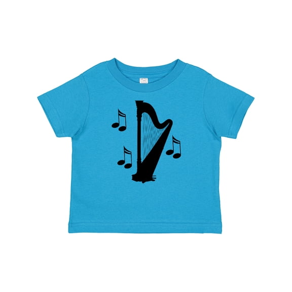 Inktastic Harp Silhouette Music Gift Boys or Girls Baby T-Shirt