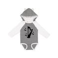 thumbnail image 1 of Inktastic Harp Silhouette Music Gift Boys or Girls Long Sleeve Baby Bodysuit, 1 of 5