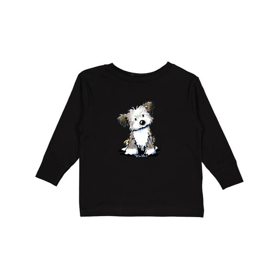 Inktastic Havanese Puppy Boys or Girls Long Sleeve Toddler T-Shirt
