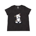 thumbnail image 1 of Inktastic Havanese Puppy Women's Plus Size T-Shirt, 1 of 5
