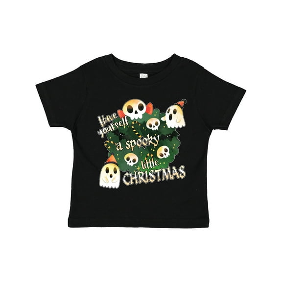 Inktastic Have Yourself a Spooky Little Christmas Boys or Girls Toddler T-Shirt