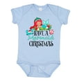 thumbnail image 1 of Inktastic Have a Mermaid Christmas with Crab and Seashell Boys or Girls Baby Bodysuit, 1 of 5