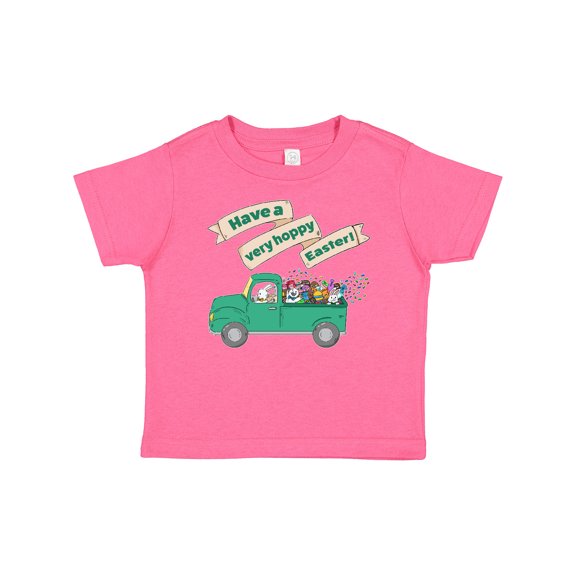 Inktastic Have a Very Hoppy Easter Green Bunny Truck Boys or Girls Baby T-Shirt