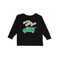 thumbnail image 1 of Inktastic Have a Very Hoppy Easter Green Bunny Truck Boys or Girls Long Sleeve Toddler T-Shirt, 1 of 5
