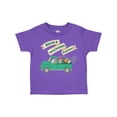 thumbnail image 1 of Inktastic Have a Very Hoppy Easter Green Bunny Truck Boys or Girls Toddler T-Shirt, 1 of 5