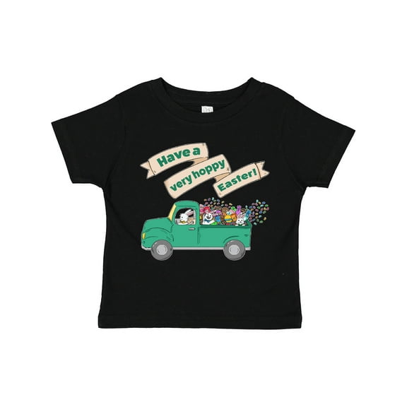 Inktastic Have a Very Hoppy Easter Green Bunny Truck Boys or Girls Toddler T-Shirt
