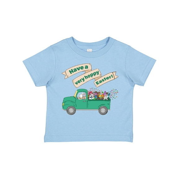 Inktastic Have a Very Hoppy Easter Green Bunny Truck Boys or Girls Toddler T-Shirt