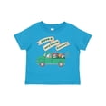 thumbnail image 1 of Inktastic Have a Very Hoppy Easter Green Bunny Truck Boys or Girls Toddler T-Shirt, 1 of 5