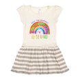 thumbnail image 1 of Inktastic Have the Courage to Be Kind Watercolor Rainbow Gift Toddler Girl Dress, 1 of 4