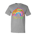 thumbnail image 1 of Inktastic Have the Courage to Be Kind Watercolor Rainbow T-Shirt, 1 of 5