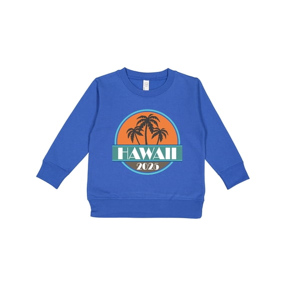 Inktastic Hawaii 2025 Vacation Cruise Toddler Sweatshirt