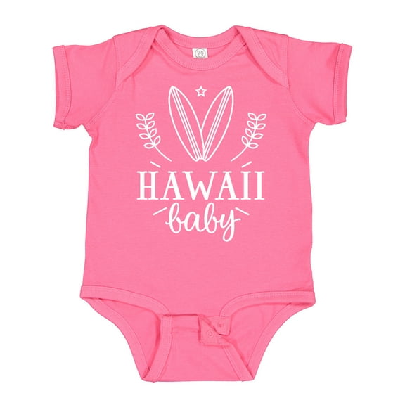 Inktastic Hawaii Baby Surfing Boys or Girls Baby Bodysuit