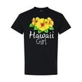 thumbnail image 1 of Inktastic Hawaii Girl Hibiscus Flowers T-Shirt, 1 of 5