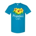 thumbnail image 1 of Inktastic Hawaii Girl Hibiscus Flowers T-Shirt, 1 of 5
