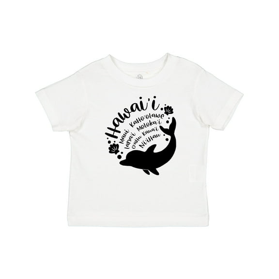 Inktastic Hawaii Islands with Dolphin Boys or Girls Baby T-Shirt