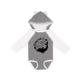 thumbnail image 1 of Inktastic Hawaii Islands with Dolphin Boys or Girls Long Sleeve Baby Bodysuit, 1 of 5