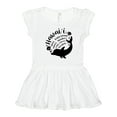 thumbnail image 1 of Inktastic Hawaii Islands with Dolphin Girls Toddler Dress, 1 of 5