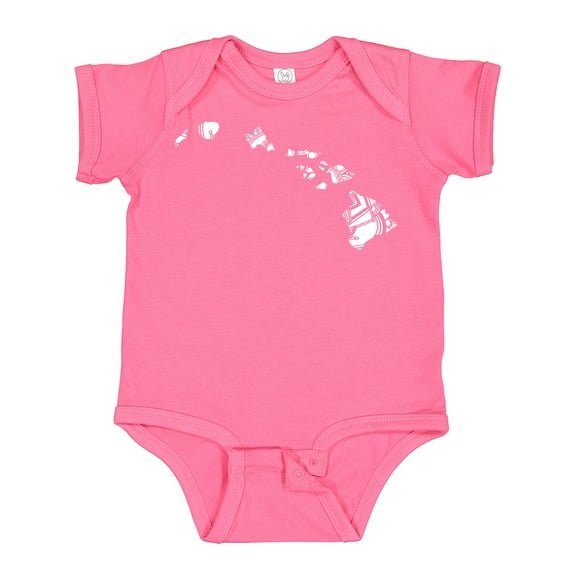 Inktastic Hawaii Silhouette Mandala Boys or Girls Baby Bodysuit