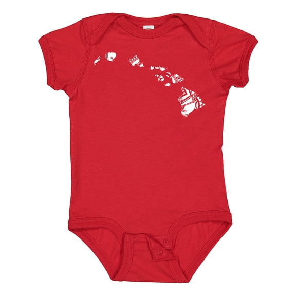 Inktastic Hawaii Silhouette Mandala Boys or Girls Baby Bodysuit