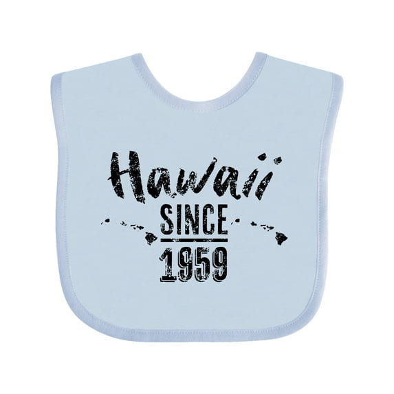 Inktastic Hawaii Since 1959 Boys or Girls Baby Bib