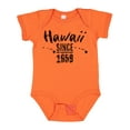 thumbnail image 1 of Inktastic Hawaii Since 1959 Boys or Girls Baby Bodysuit, 1 of 5