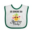thumbnail image 1 of Inktastic Hawaiian Party Pineapple Girls Baby Bib, 1 of 4
