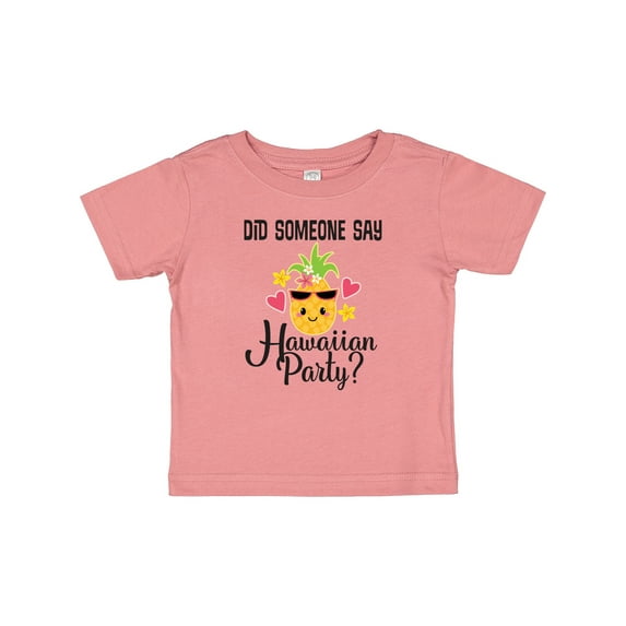 Inktastic Hawaiian Party Pineapple Girls Baby T-Shirt