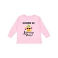 thumbnail image 1 of Inktastic Hawaiian Party Pineapple Girls Long Sleeve Toddler T-Shirt, 1 of 5