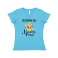 thumbnail image 1 of Inktastic Hawaiian Party Pineapple Women's V-Neck T-Shirt, 1 of 5
