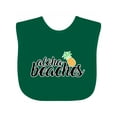 thumbnail image 1 of Inktastic Hawaiian Pineapple Aloha Beaches Boys or Girls Baby Bib, 1 of 4