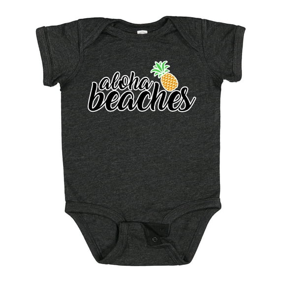 Inktastic Hawaiian Pineapple Aloha Beaches Boys or Girls Baby Bodysuit