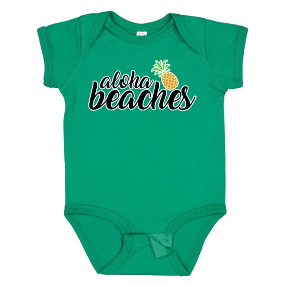 Inktastic Hawaiian Pineapple Aloha Beaches Boys or Girls Baby Bodysuit