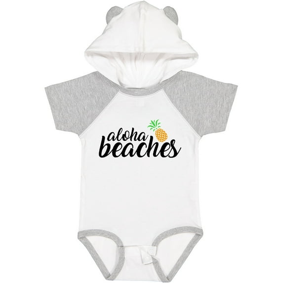 Inktastic Hawaiian Pineapple Aloha Beaches Boys or Girls Baby Bodysuit