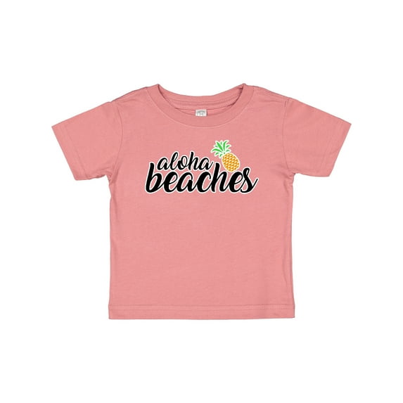 Inktastic Hawaiian Pineapple Aloha Beaches Boys or Girls Baby T-Shirt