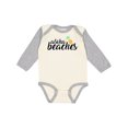 thumbnail image 1 of Inktastic Hawaiian Pineapple Aloha Beaches Boys or Girls Long Sleeve Baby Bodysuit, 1 of 5