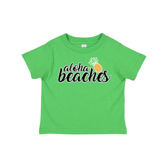 Inktastic Hawaiian Pineapple Aloha Beaches Boys or Girls Toddler T-Shirt