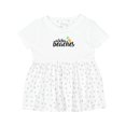 thumbnail image 1 of Inktastic Hawaiian Pineapple Aloha Beaches Girls Baby Dress, 1 of 5