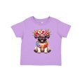 thumbnail image 1 of Inktastic Hawaiian Pug Boys or Girls Toddler T-Shirt, 1 of 5