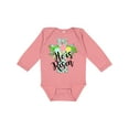 thumbnail image 1 of Inktastic He Is Risen Floral Print Cross with Beautiful Flowers Boys or Girls Long Sleeve Baby Bodysuit, 1 of 5
