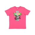 thumbnail image 1 of Inktastic He Is Risen Floral Print Cross with Beautiful Flowers Youth T-Shirt, 1 of 5