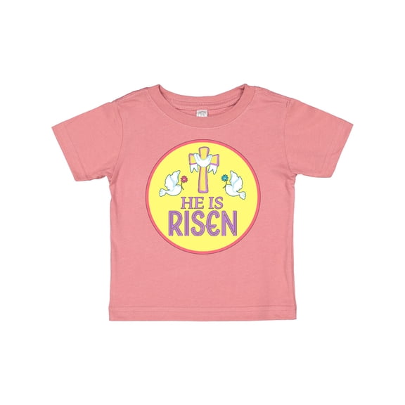 Inktastic He Is Risen for Easter Boys or Girls Baby T-Shirt