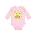 thumbnail image 1 of Inktastic He Is Risen for Easter Boys or Girls Long Sleeve Baby Bodysuit, 1 of 5